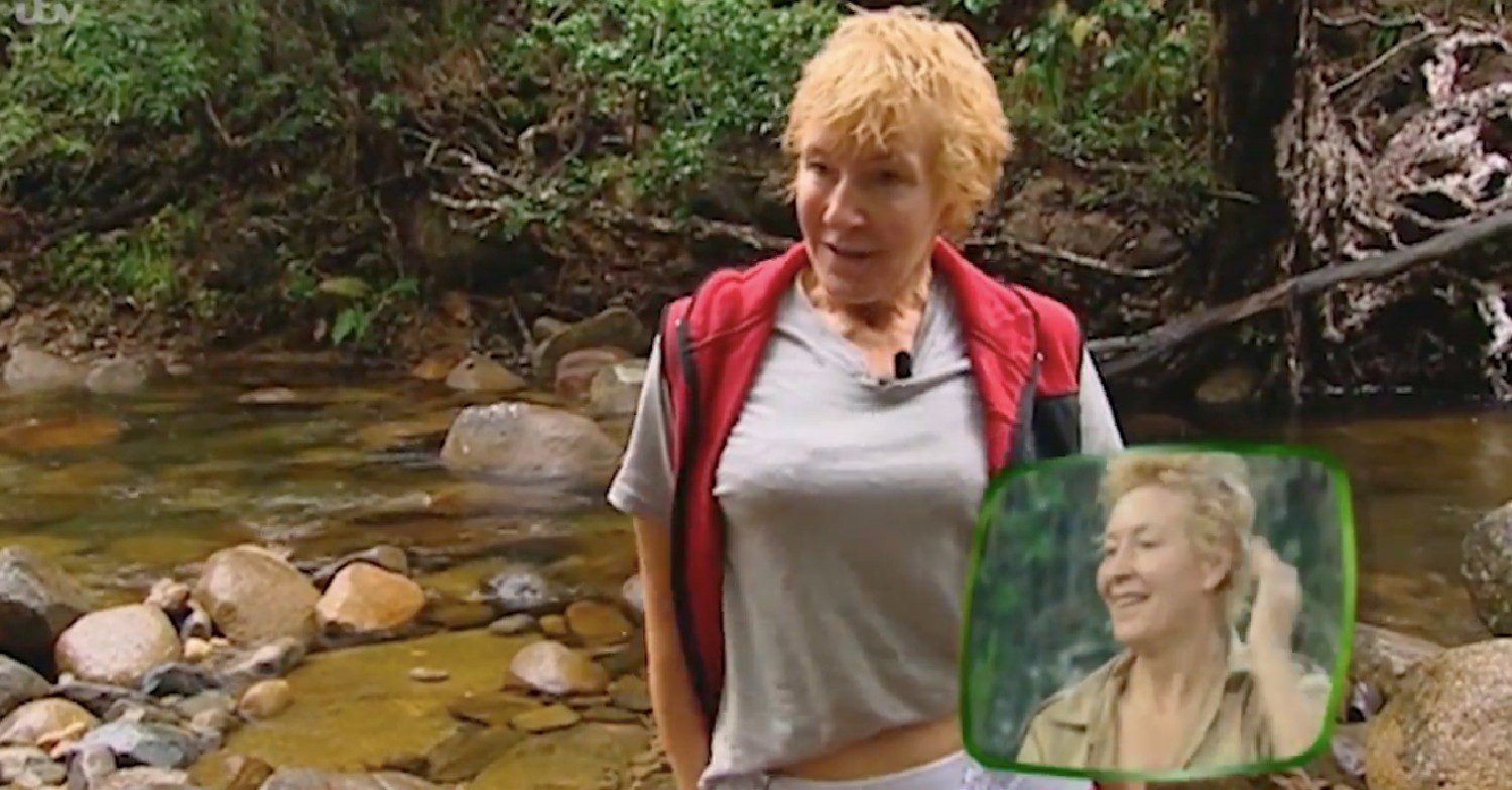 Christine on I'm A Celeb