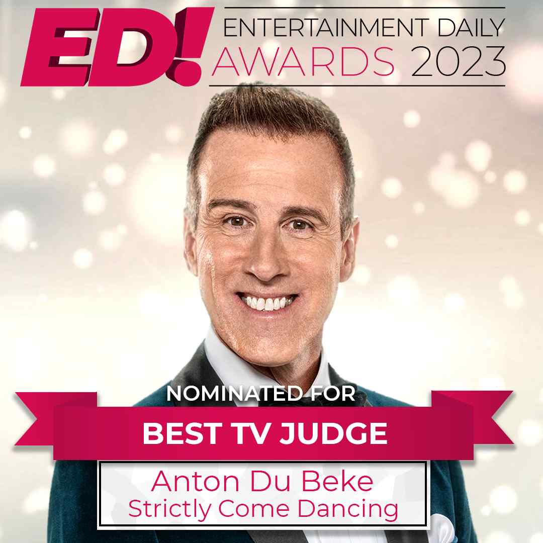 Best TV Judge contender Anton Du Beke