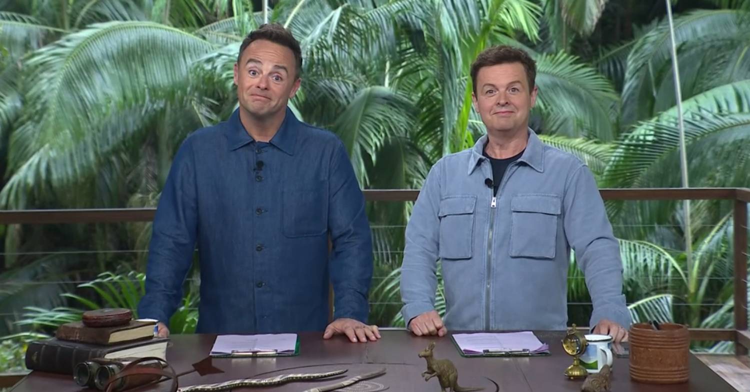 Ant and Dec react