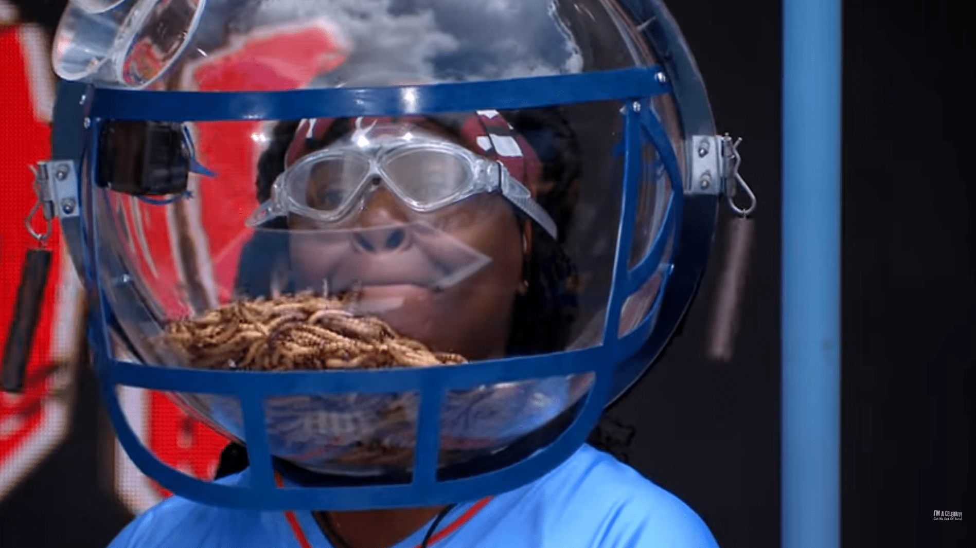 Nella Rose struggles with the bugs during her IAC trial