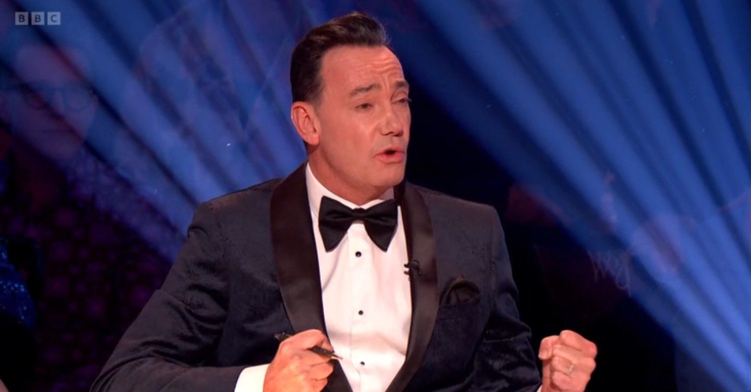 Craig judging on Strictly