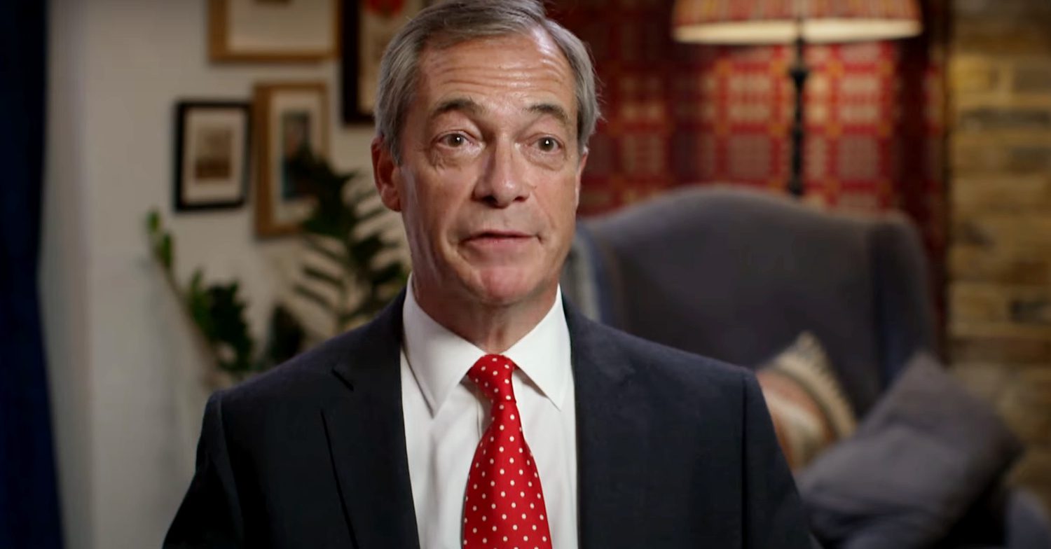 Nigel Farage introduces himself on I'm A Celebrity