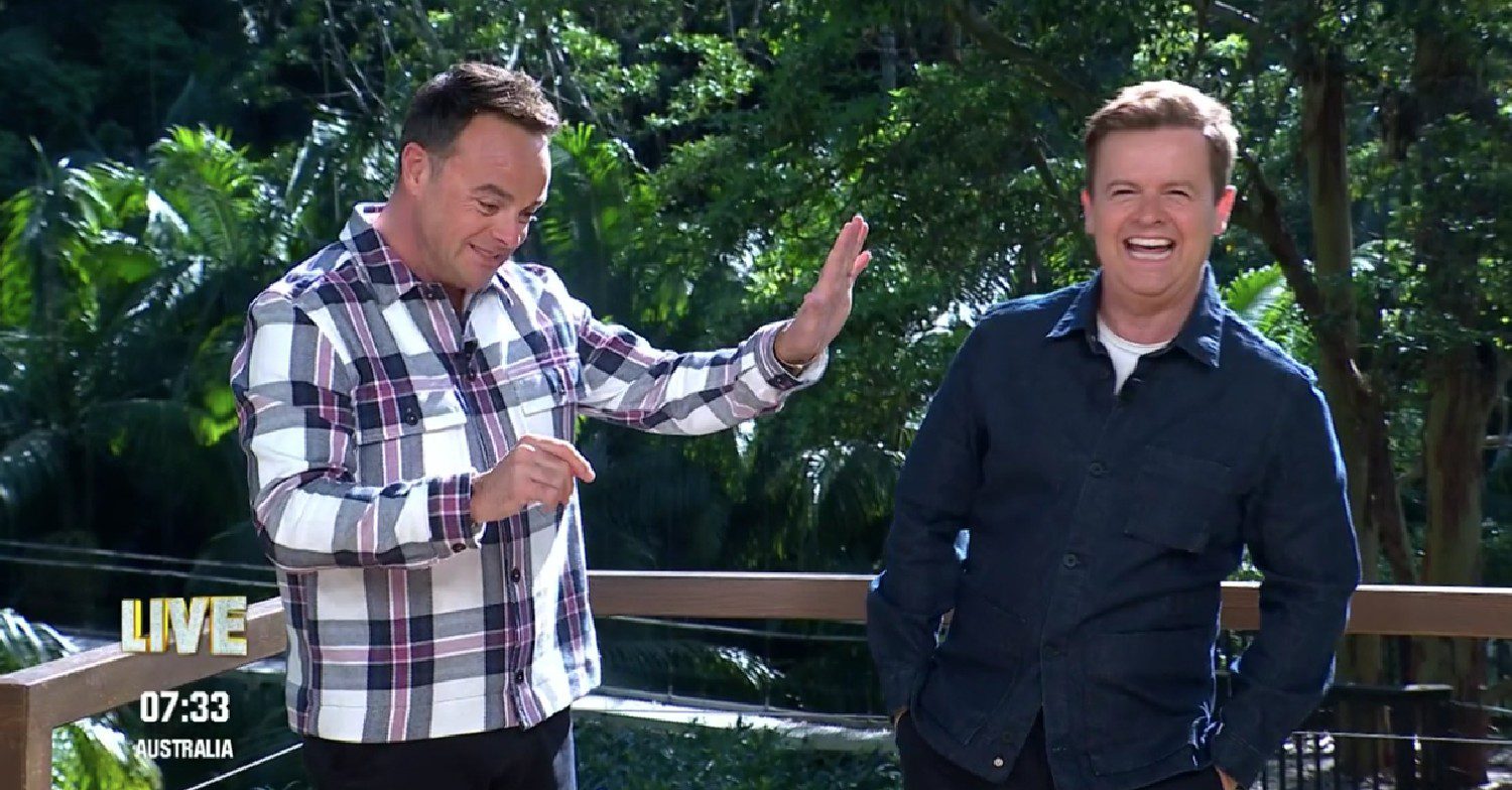 Ant and Dec on I'm A Celeb