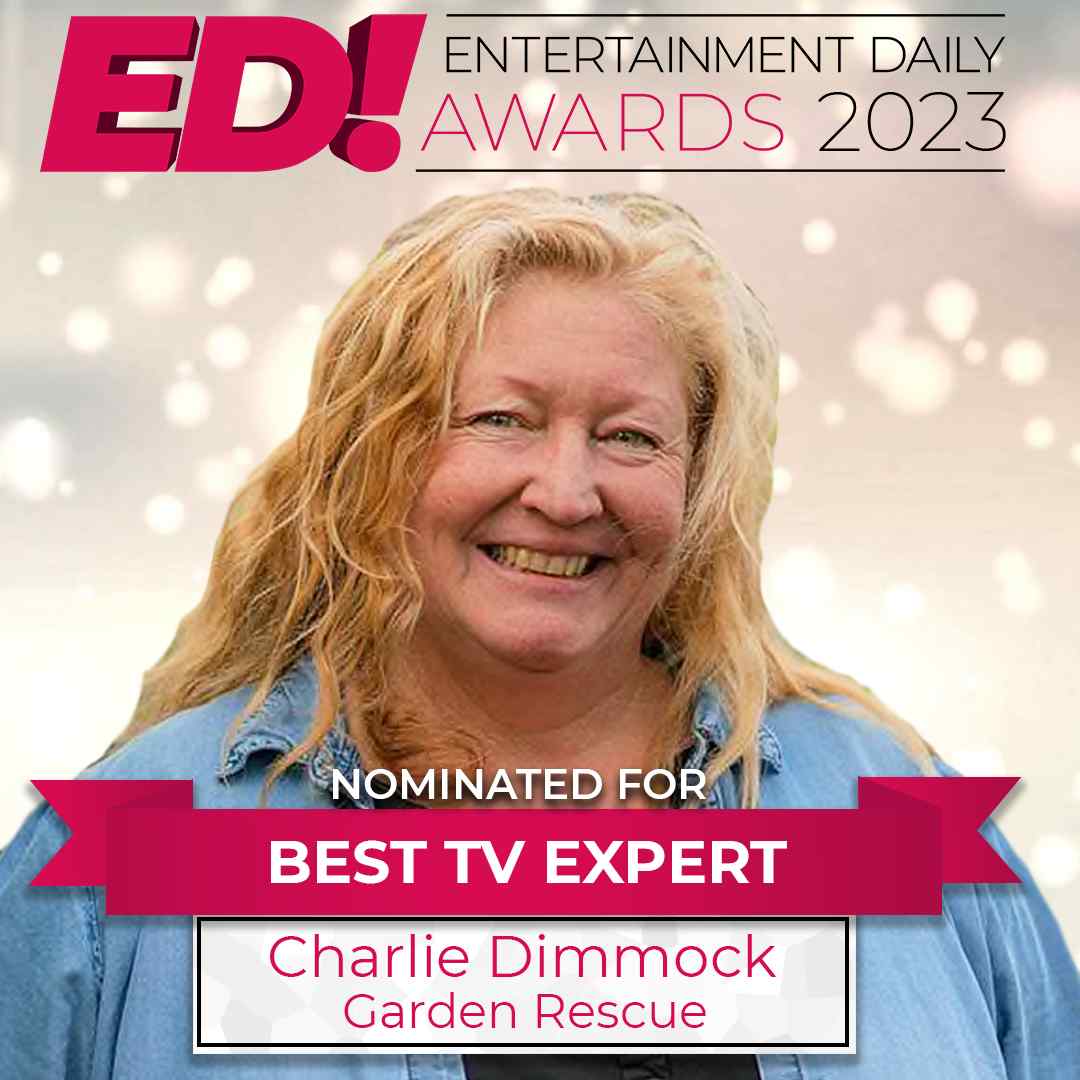Charlie Dimmock smiling