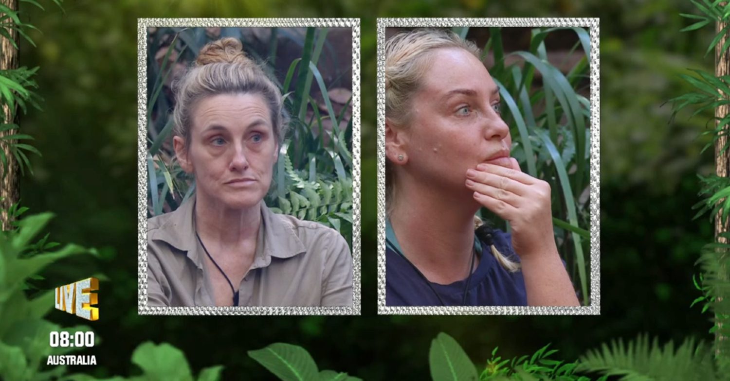 Grace Dent looked too unwell to continue being in the jungle