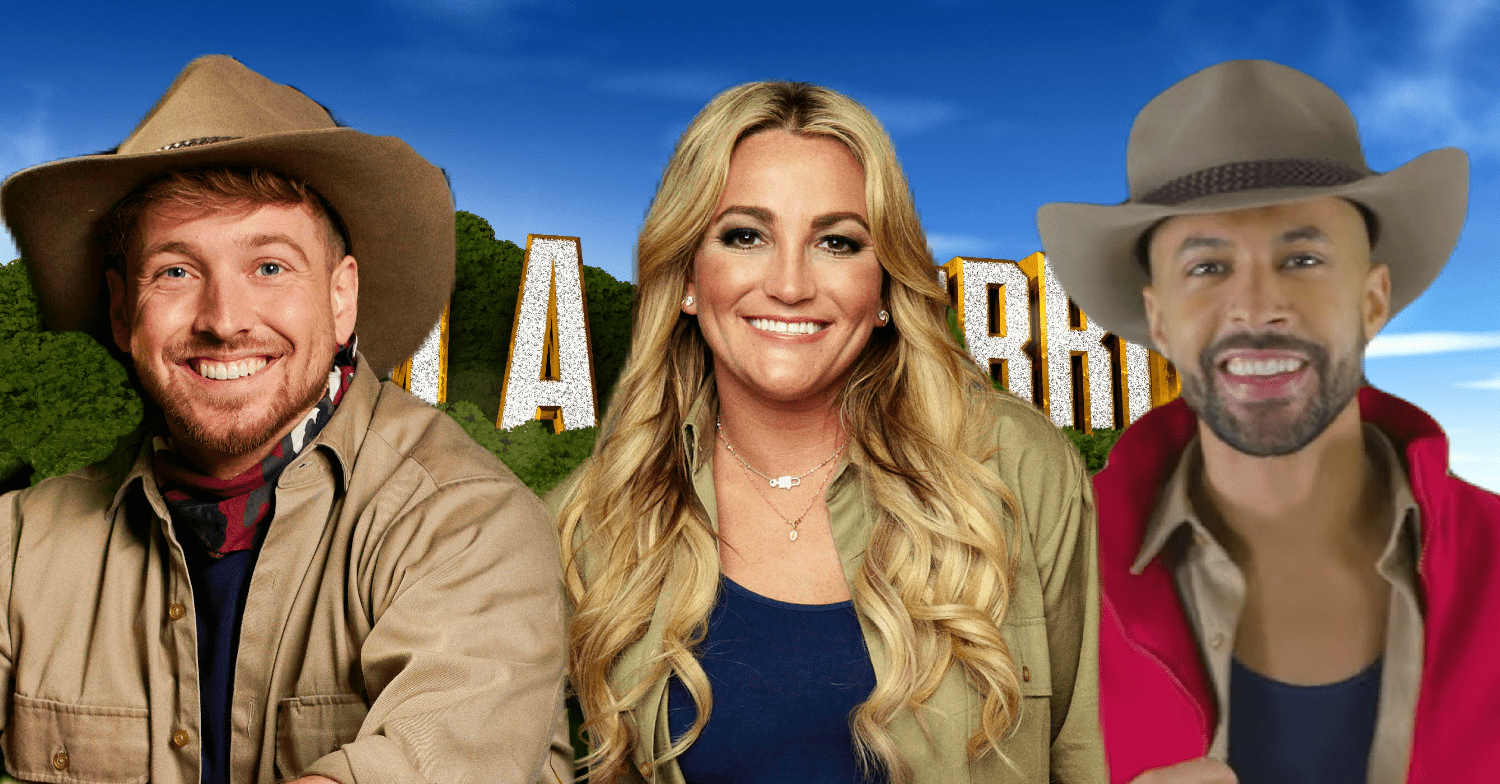 Sam Thompson / Jamie Lynn Spears / Marvin Humes on I'm A Celebrity