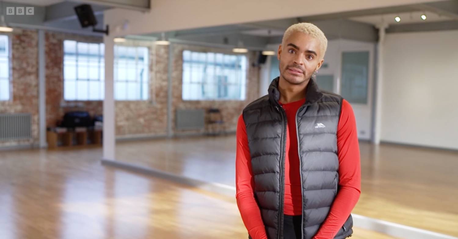 Layton Williams looks concerned