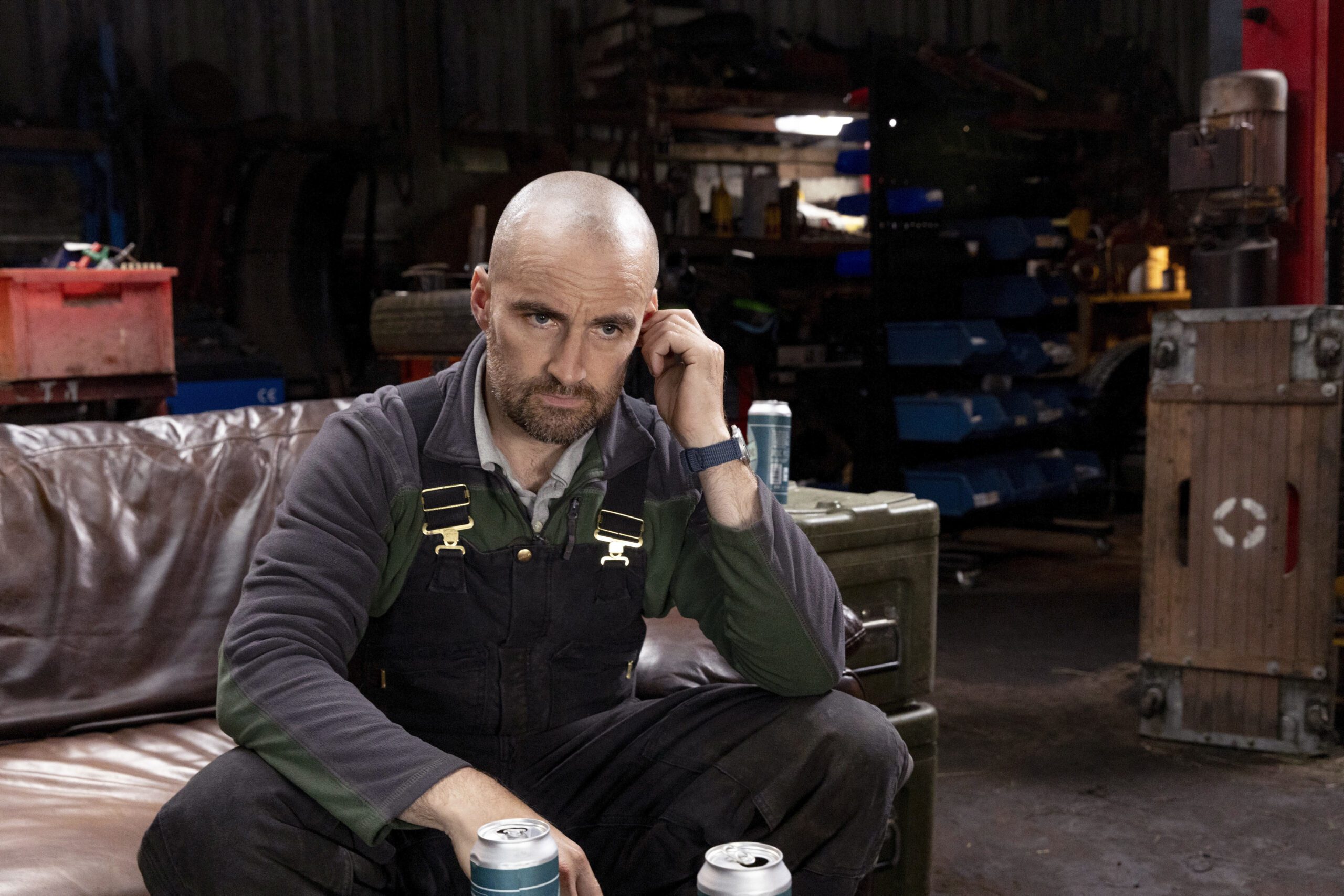 Russ Bain as Bobby Bain in Shetland