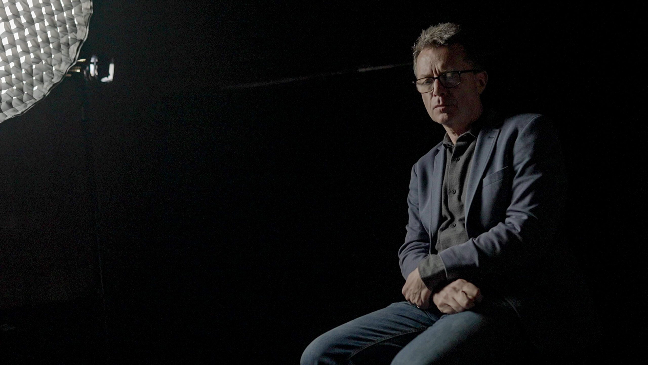 Nicky Campbell becomes emotional during filming of Panorama