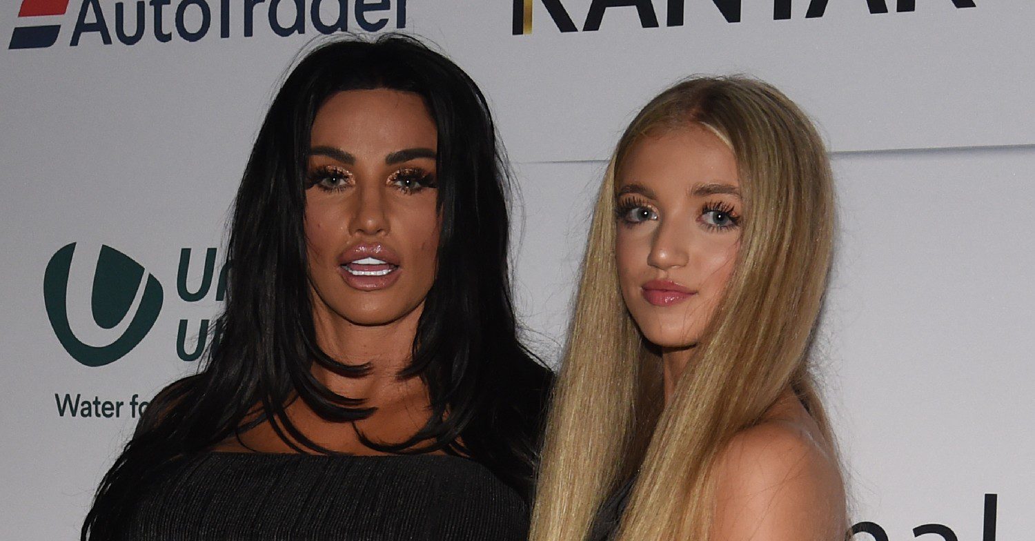 Katie Price and Princess Andre