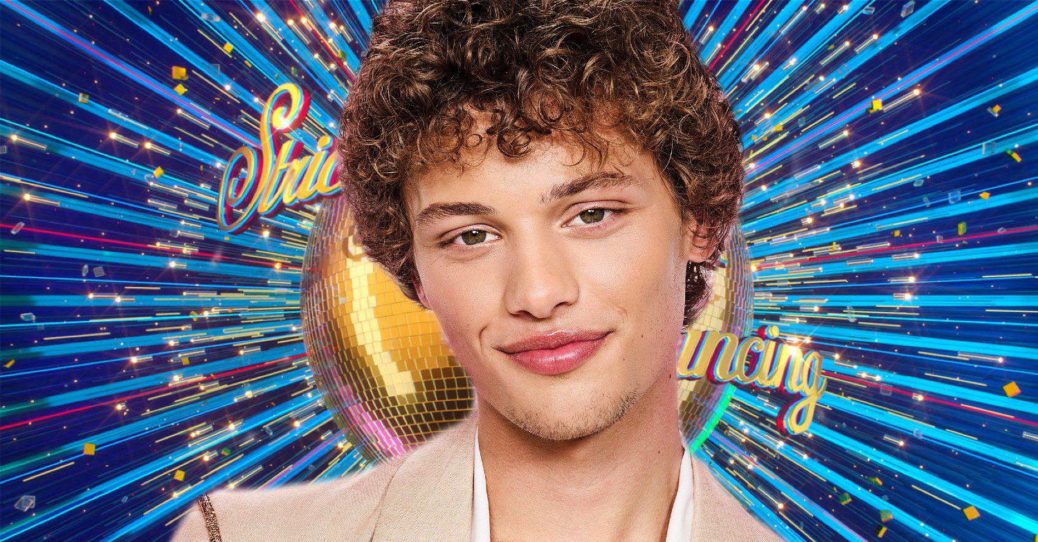 Strictly star Bobby Brazier smiling