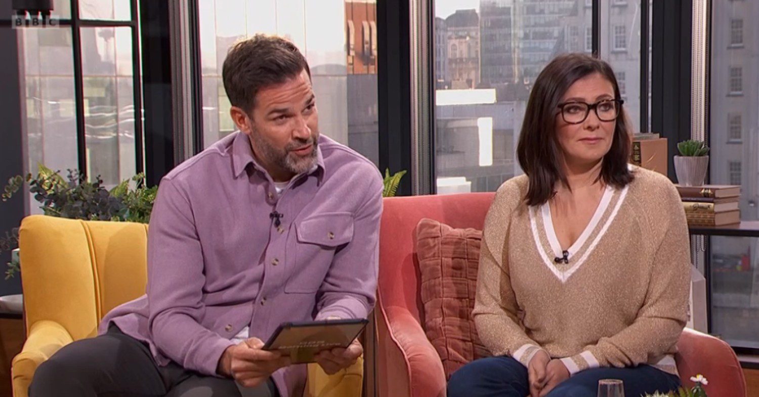 Kym and Gethin on Morning Live