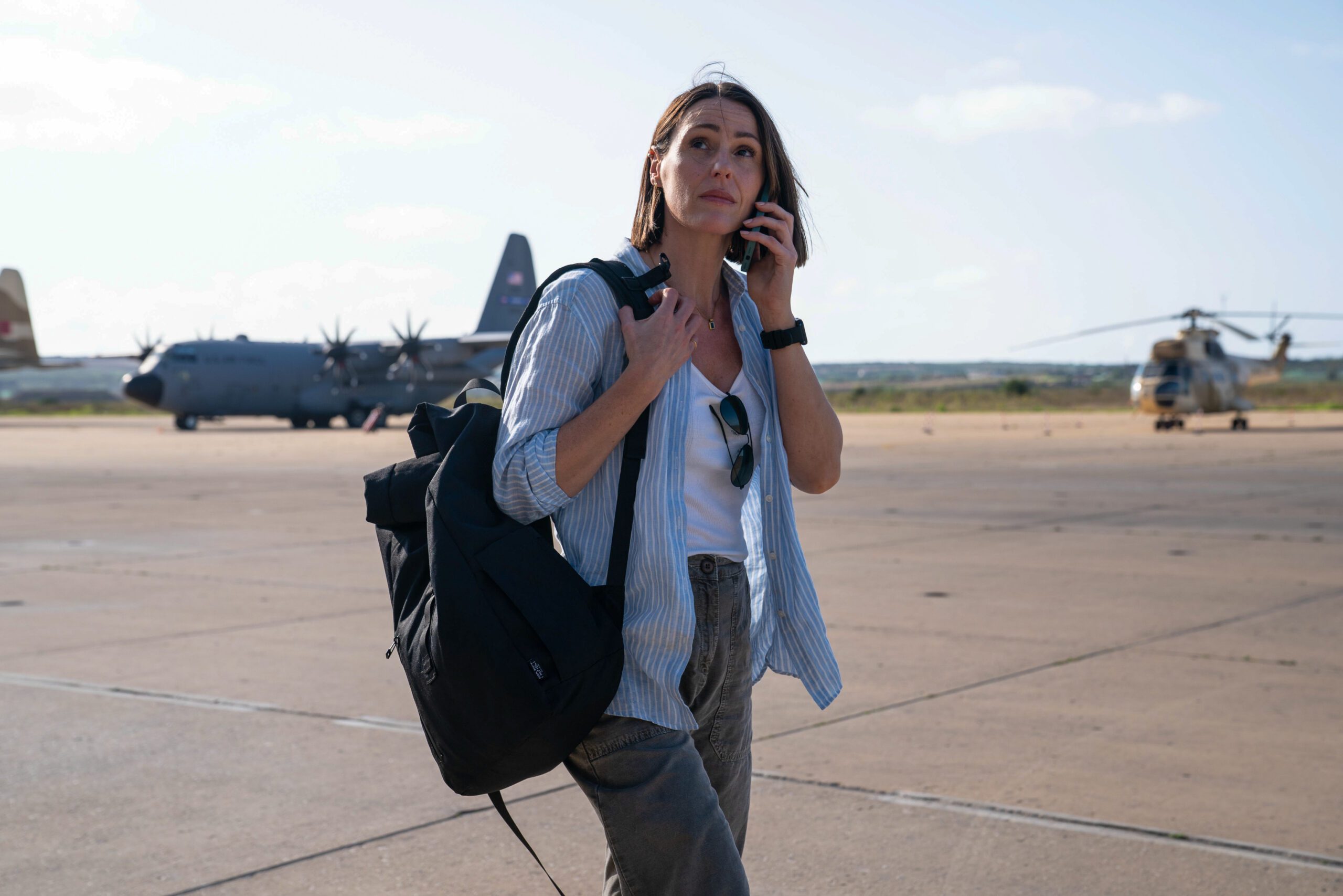 Suranne Jones as Amy Silva in the cast of Vigil series 2