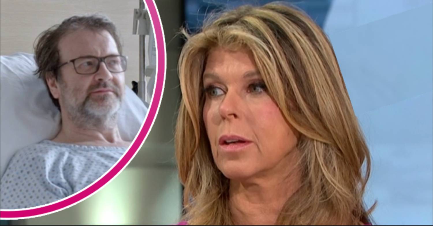 Kate Garraway looks concerned