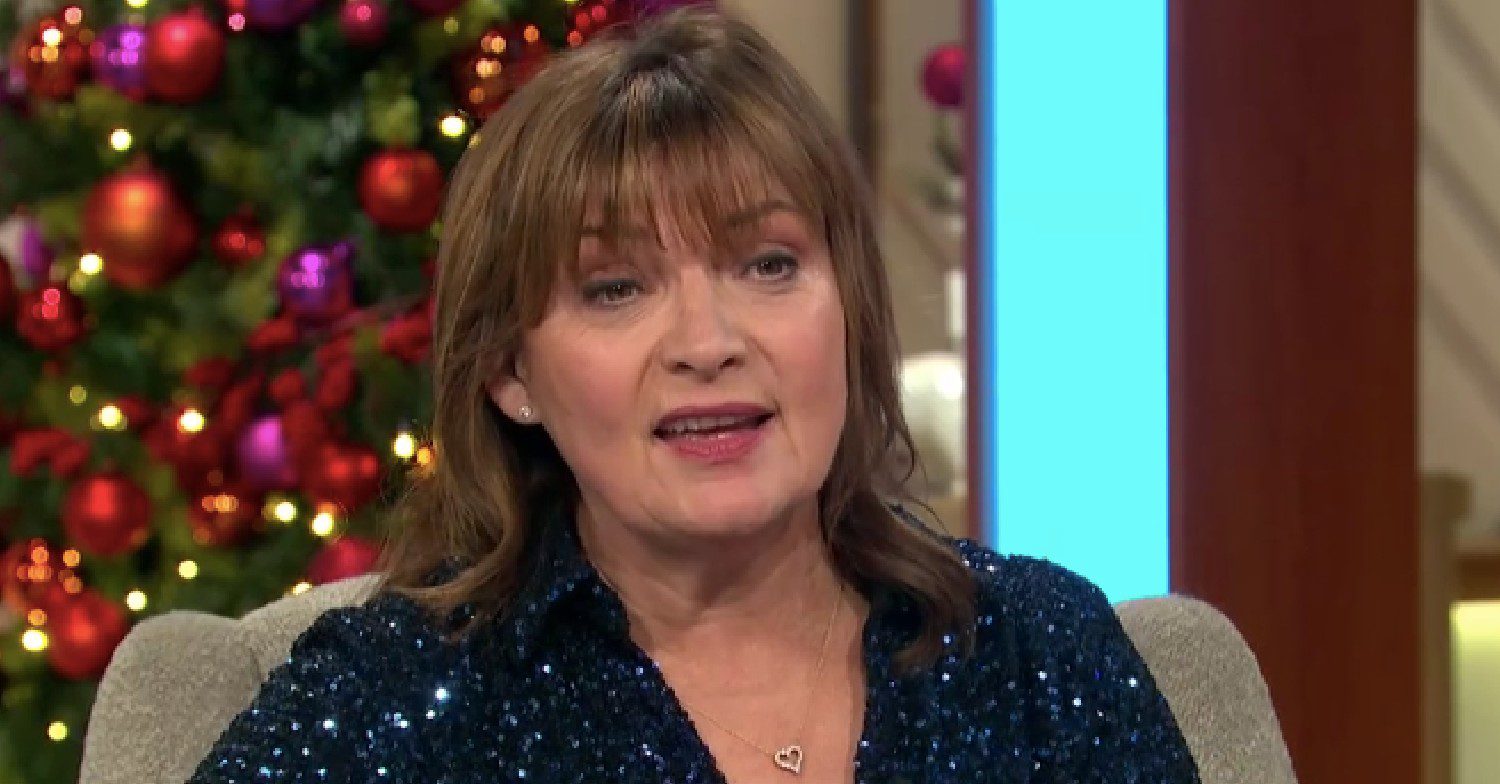 Lorraine Kelly on her show