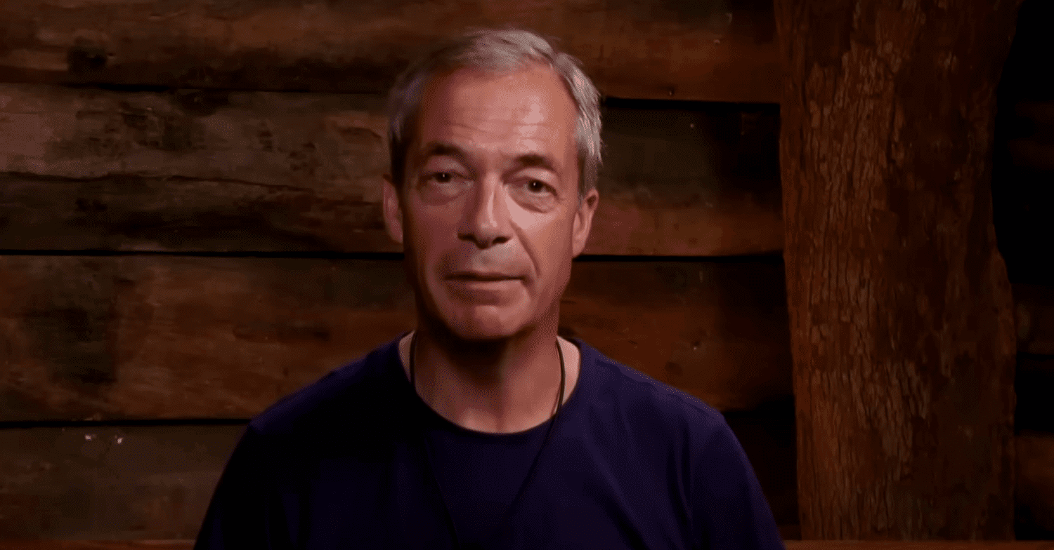 Nigel Farage on I'm A Celebrity
