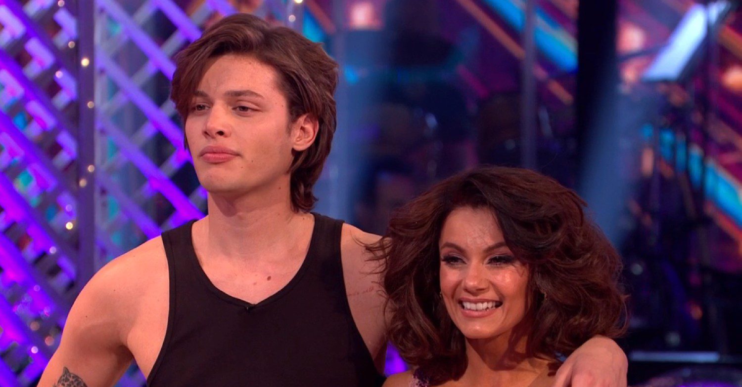 Bobby Brazier and Dianne Buswell on Strictly