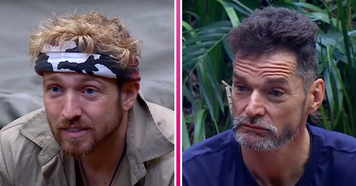 Sam Thompson and Fred Sirieix on I'm A Celebrity
