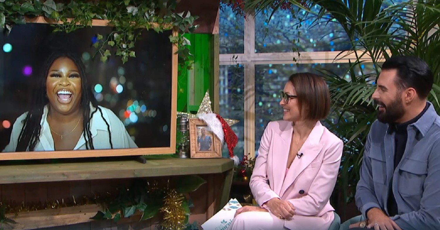 Nella Rose speaking to Emma Willis and Rylan Clark on This monring