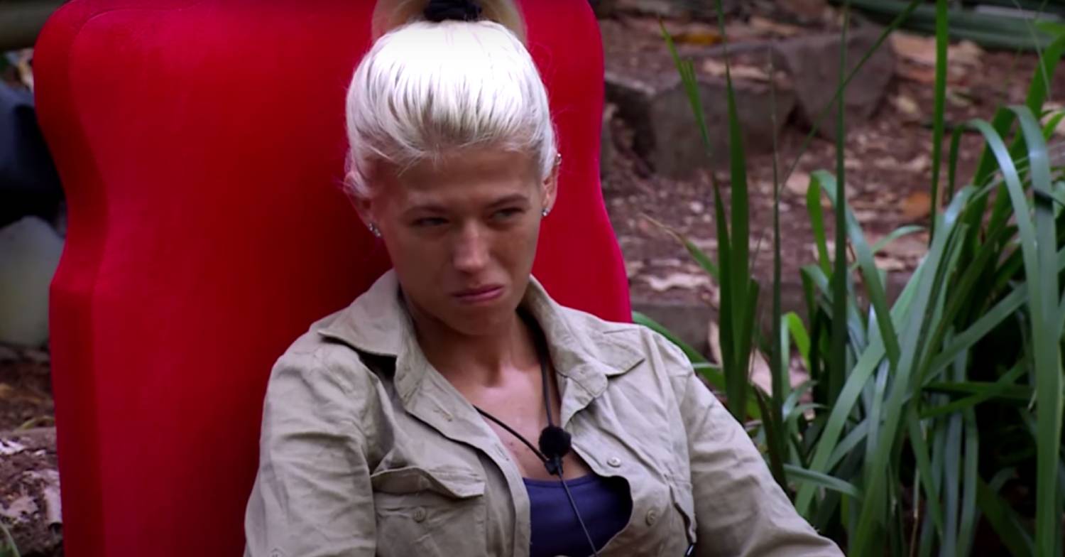 Danielle Harold reacts