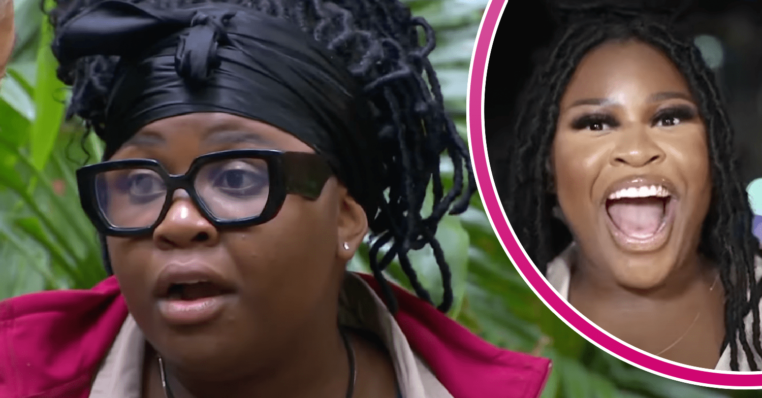 Nella Rose in the I'm A Celebrity jungle and on This Morning today