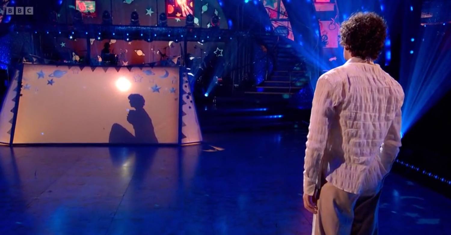 Bobby Brazier gazes during a performance