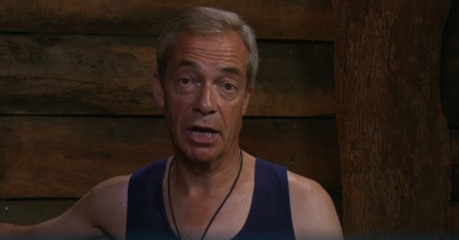 Nigel Farage on I'm A Celebrity