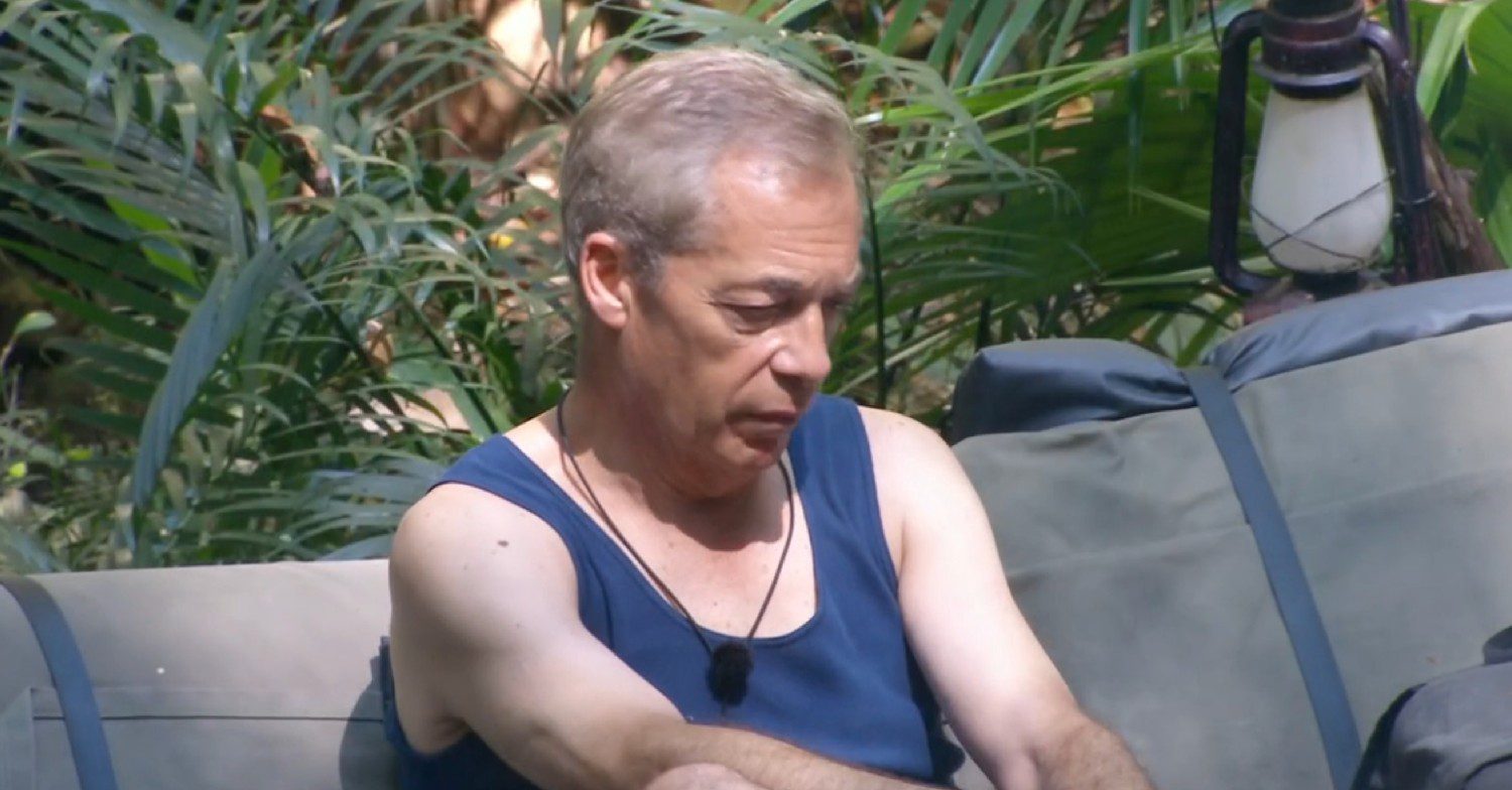 Nigel Farage on I'm A Celebrity