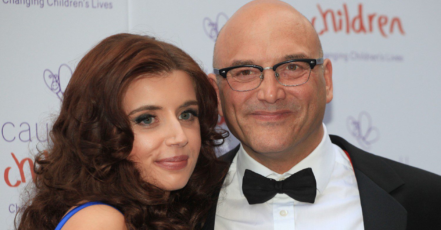 Gregg Wallace and his wife 