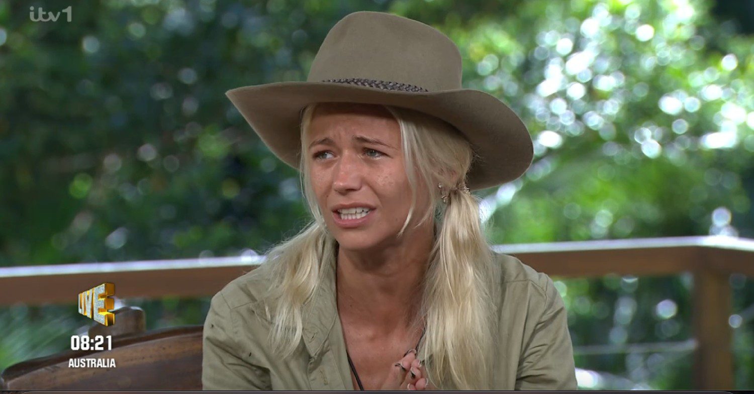 Danielle Harold on I'm A Celebrity