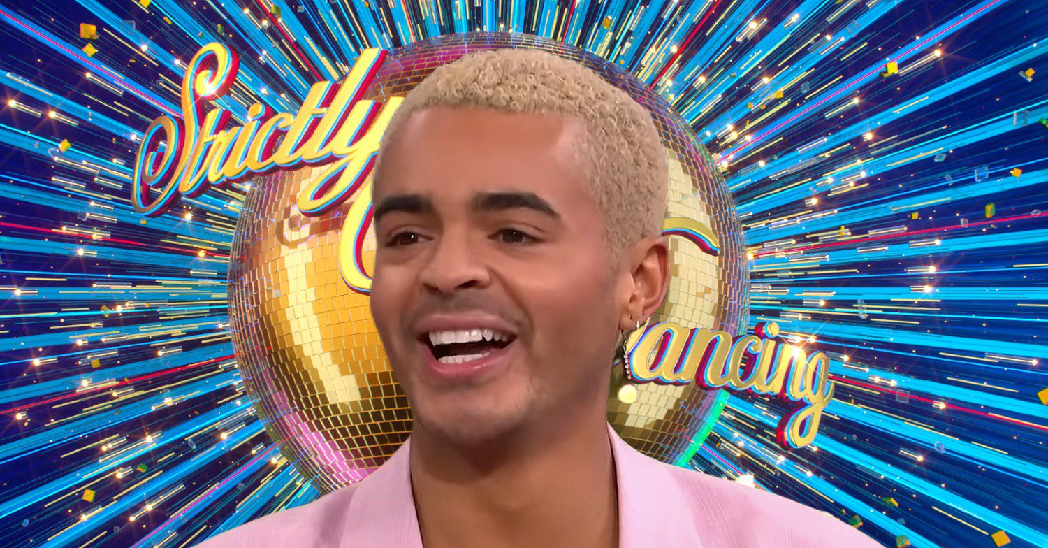 Layton Williams and the Strictly 2023 logo