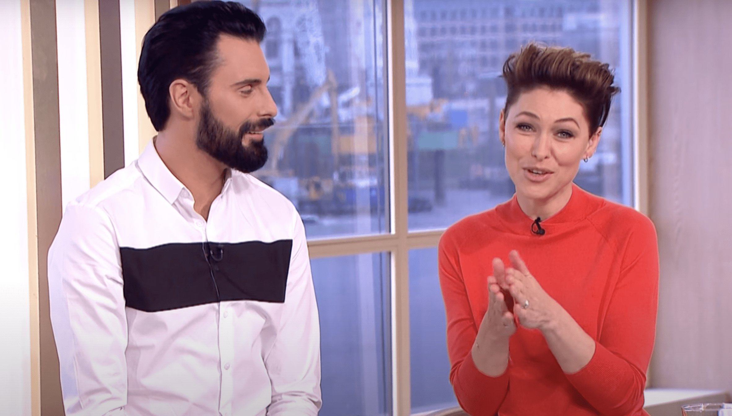 Rylan Clark and Emma Willis