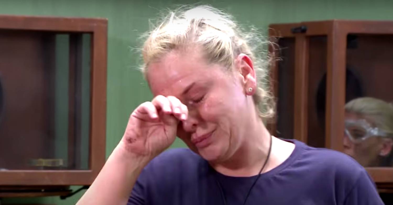 Josie Gibson becomes emotional