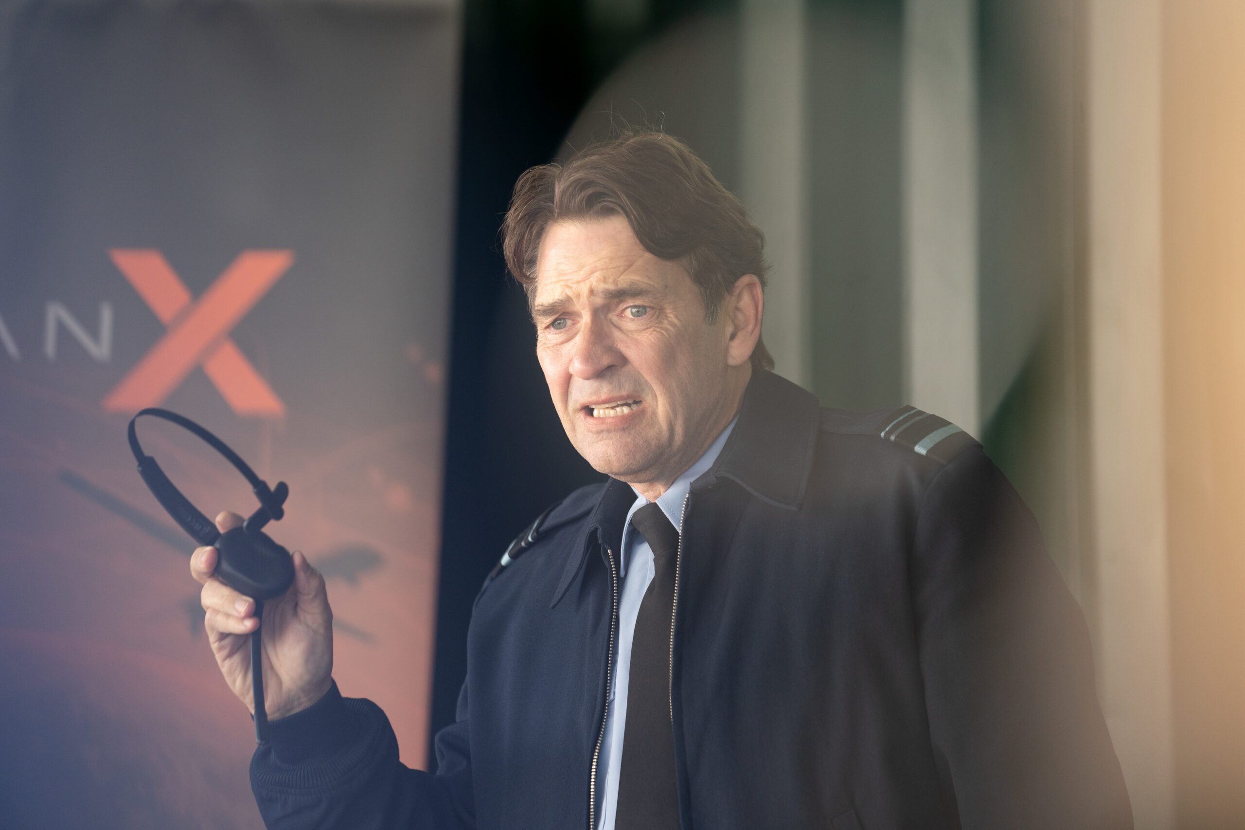 Dougray Scott looking stressed on Vigil 