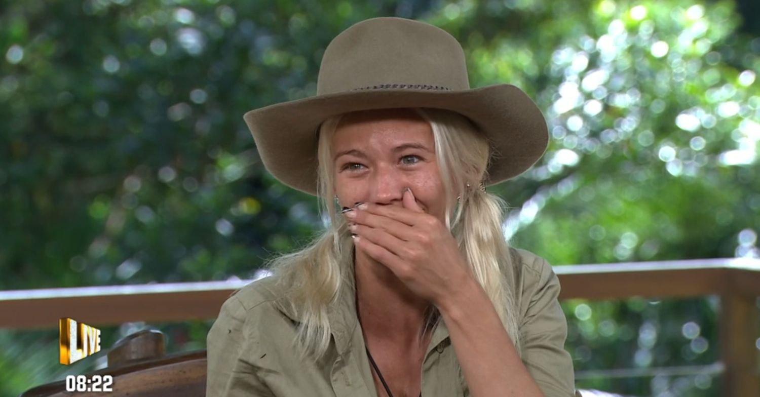 Danielle on I'm A Celebrity