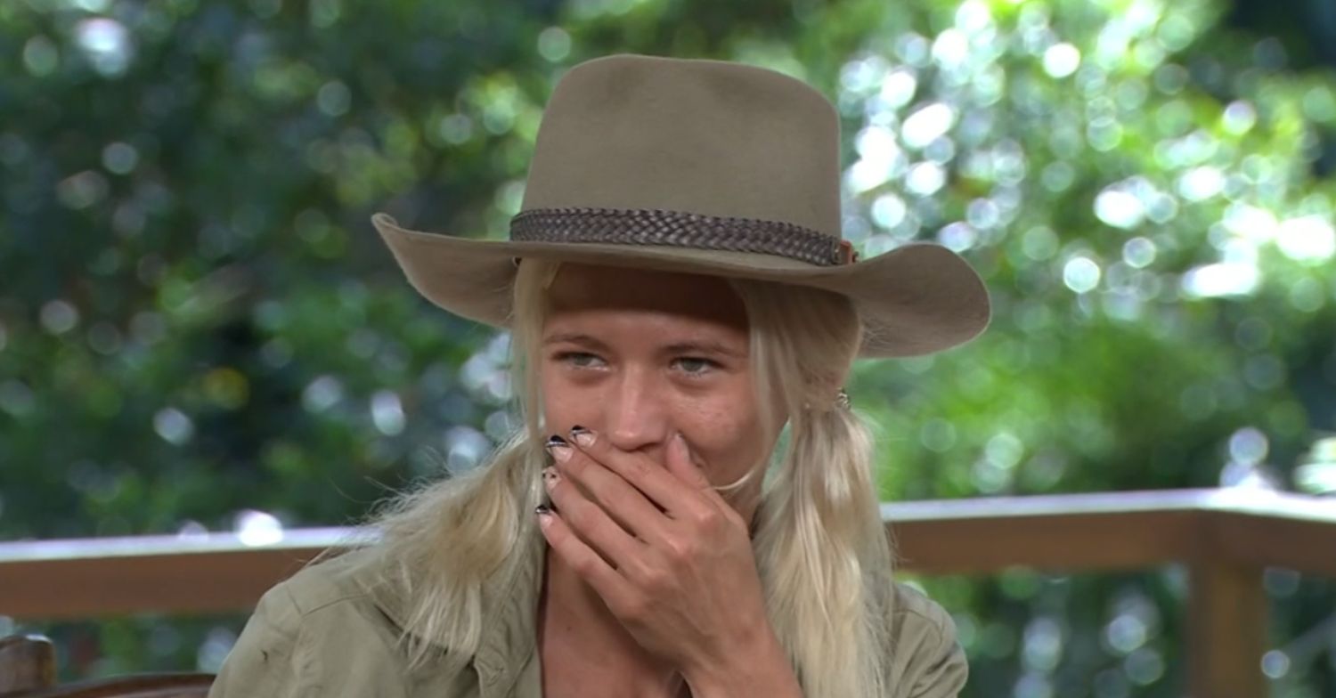 Danielle on I'm A Celebrity