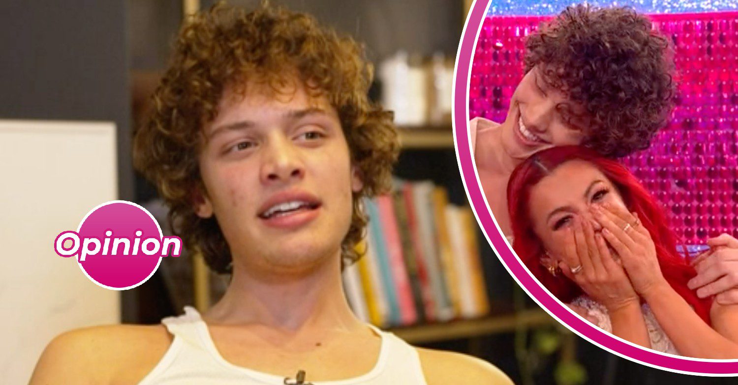 Strictly star Bobby Brazier speaks, and hugs Dianne Buswell