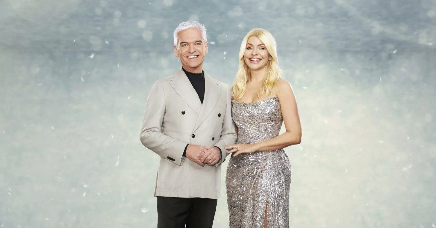 Holly Willoughby and Phillip Schofield on Dancing On Ice 