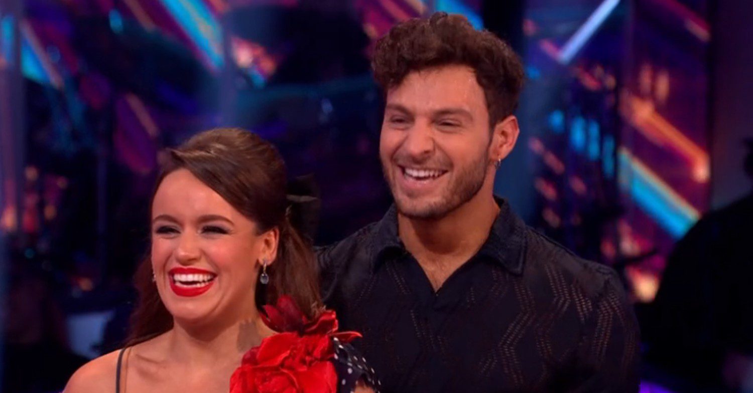 Ellie and Vito on Strictly