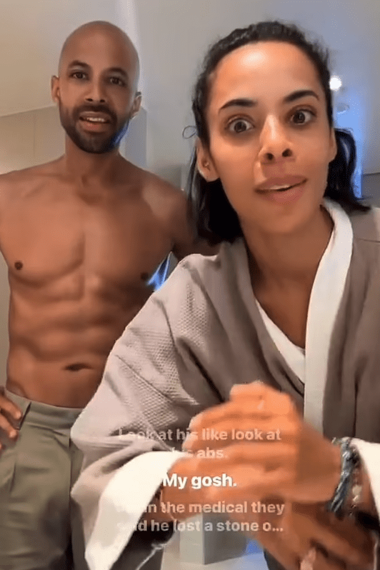 Marvin and Rochelle Humes reunited after I'm A Celebrity