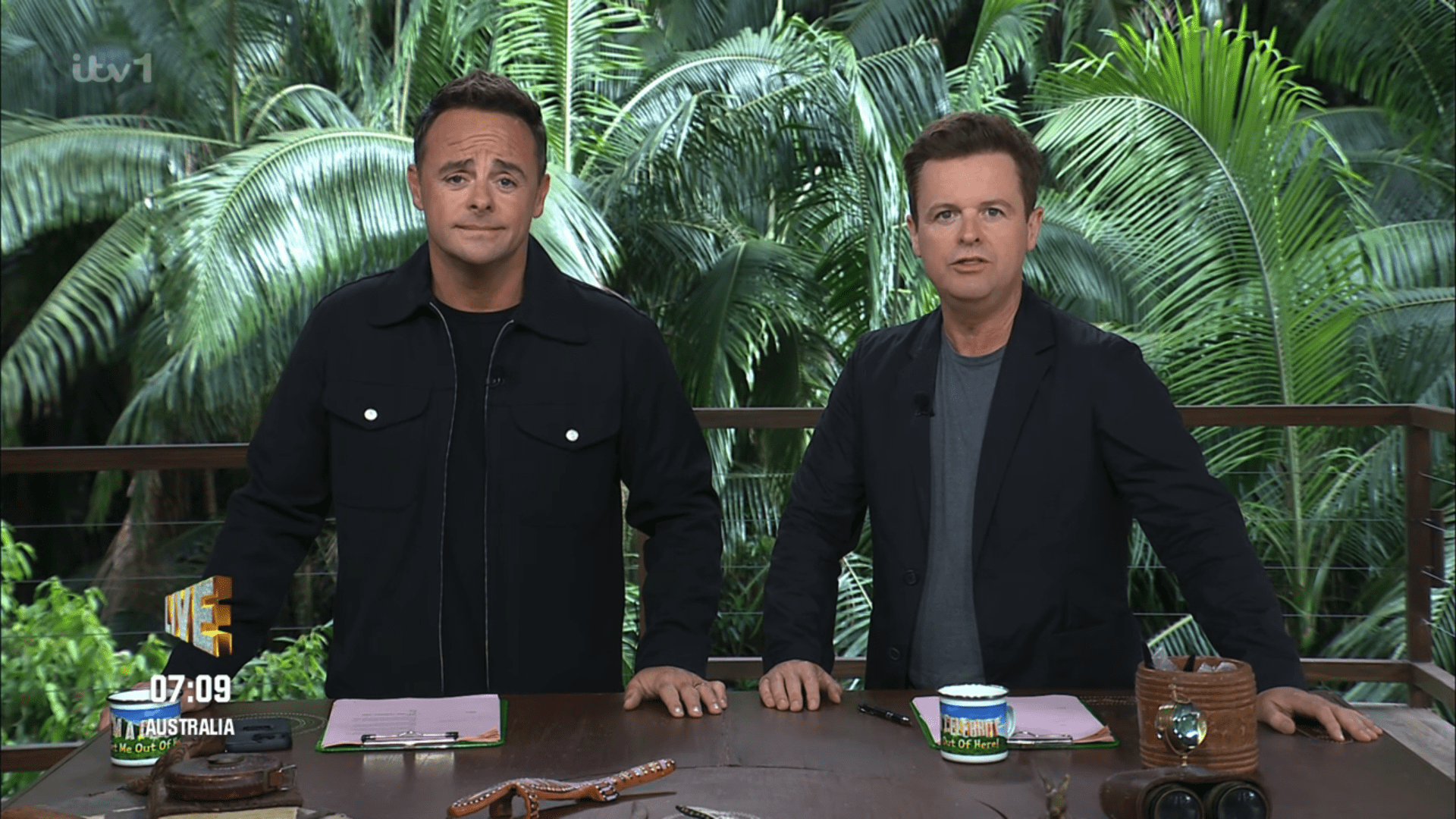 Ant and Dec hosting the final of I'm A Celebrity