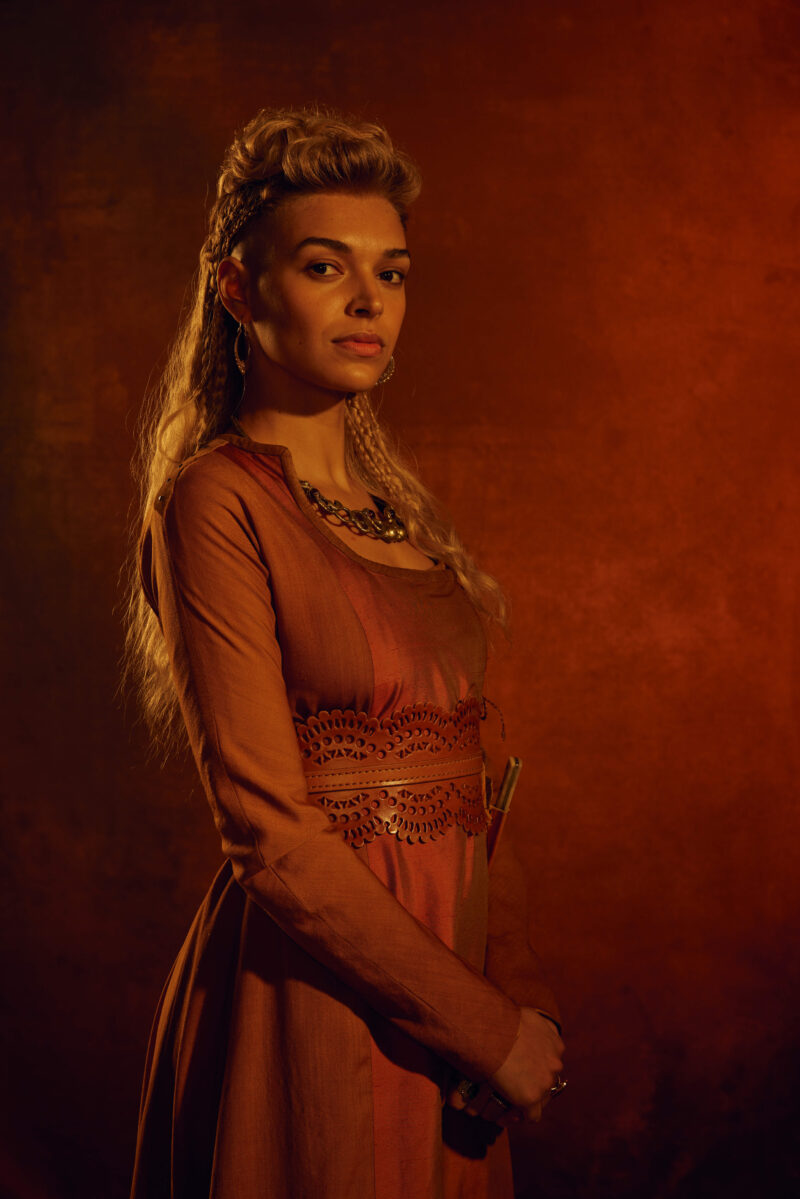 The Winter King cast: Jordan Alexandra as Guinevere