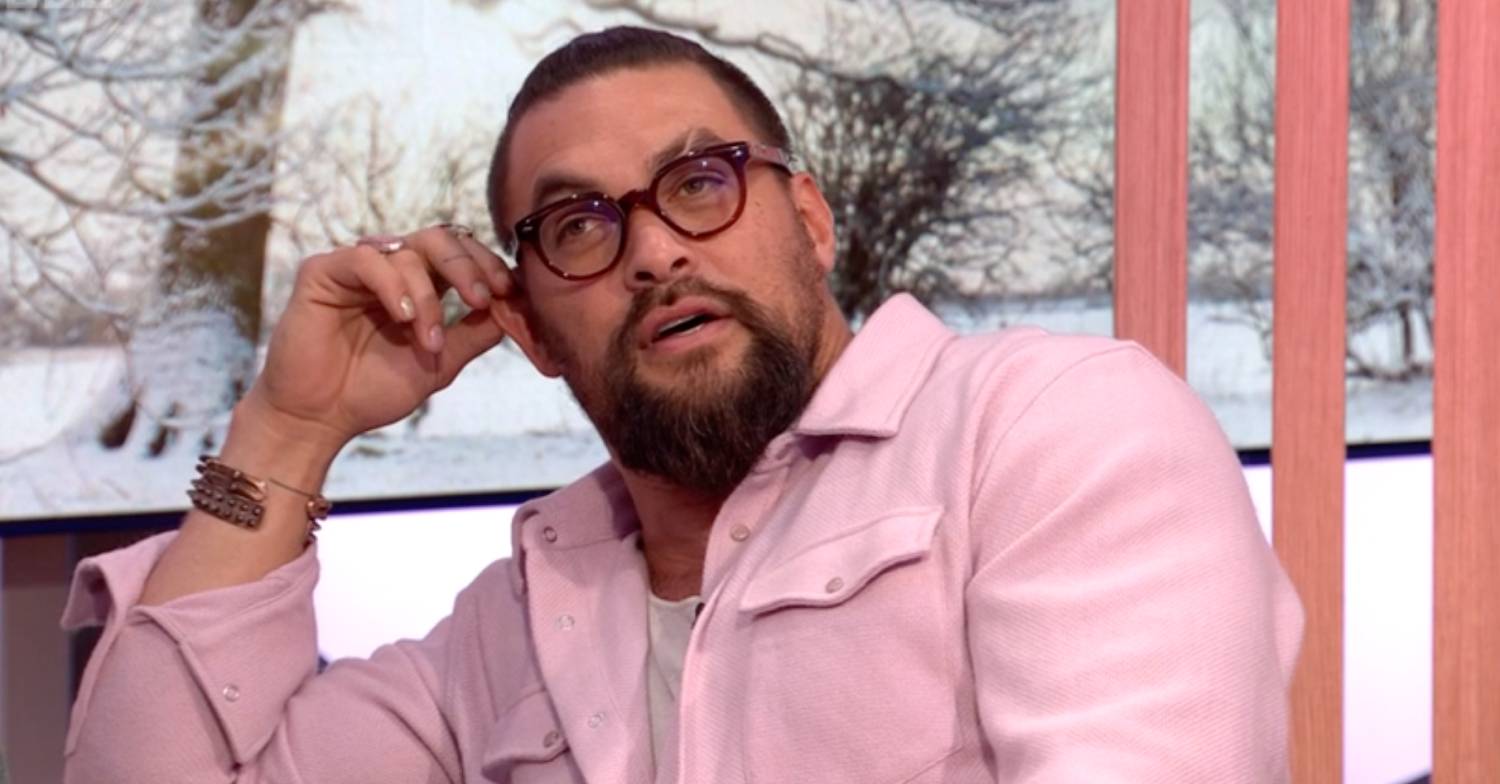 Jason Momoa speaking