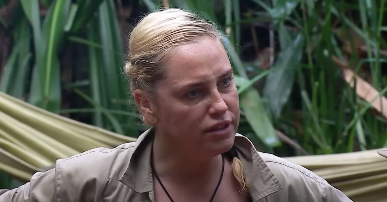 Josie Gibson looks serious