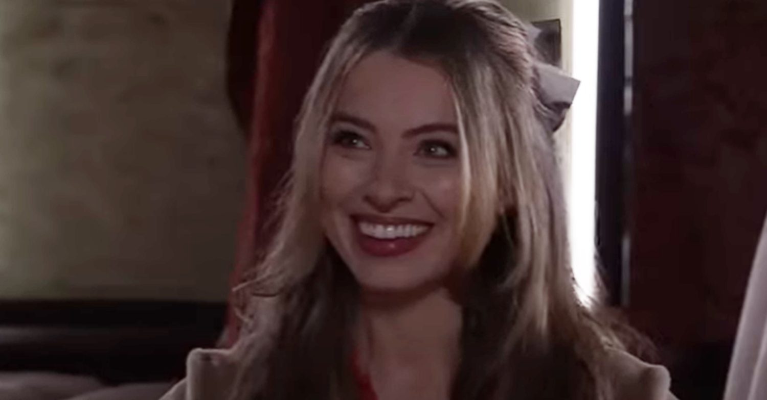 Coronation Street's Daisy is smiling