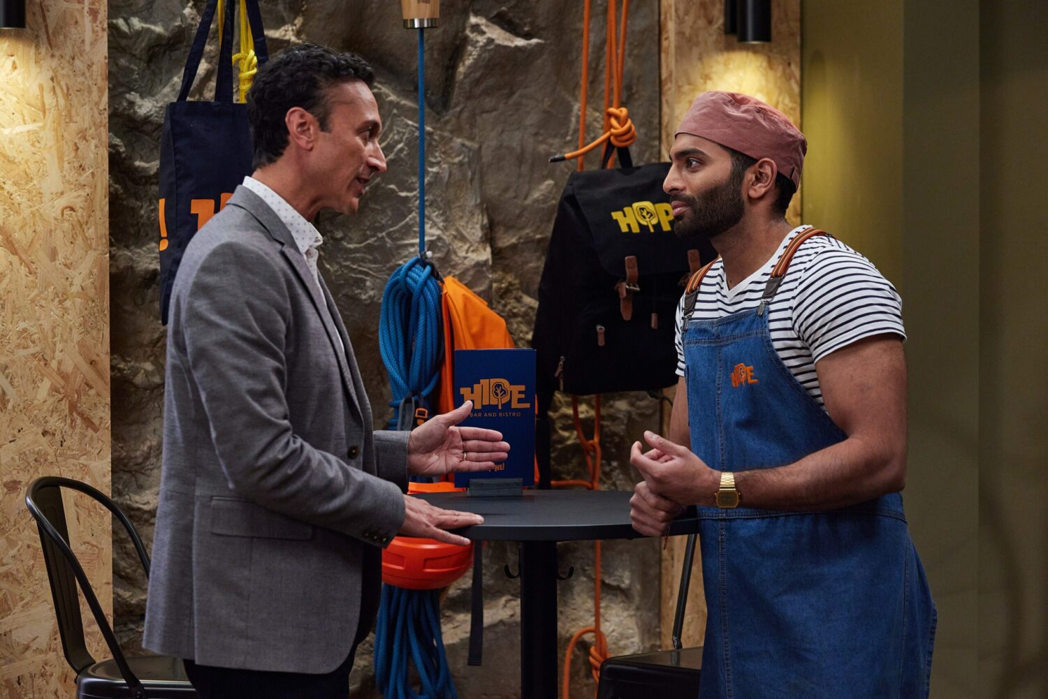 Suni and Jai talk on Emmerdale