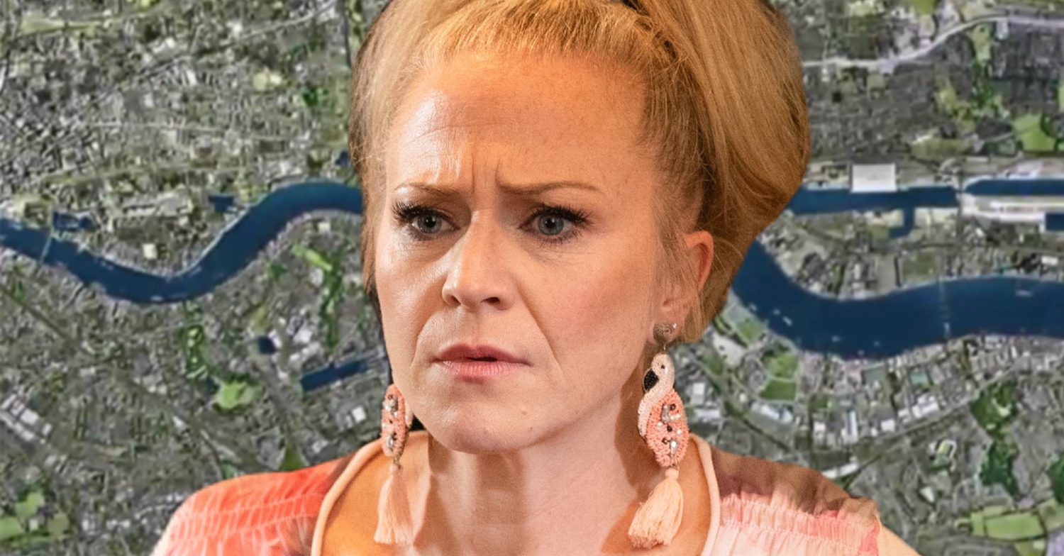 EastEnders' Linda, the background of the Thames