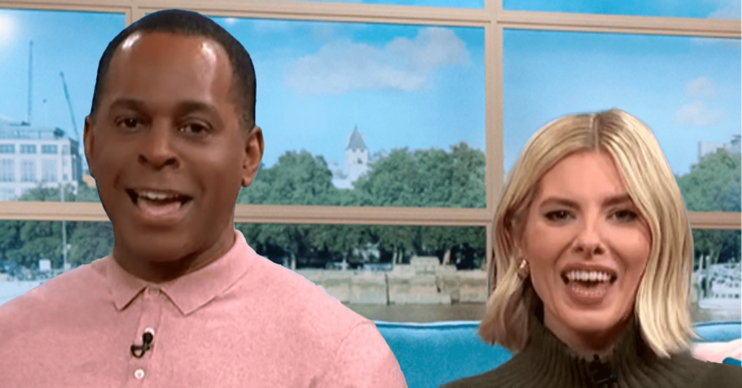 Andi Peters and Mollie King hosting This Morning