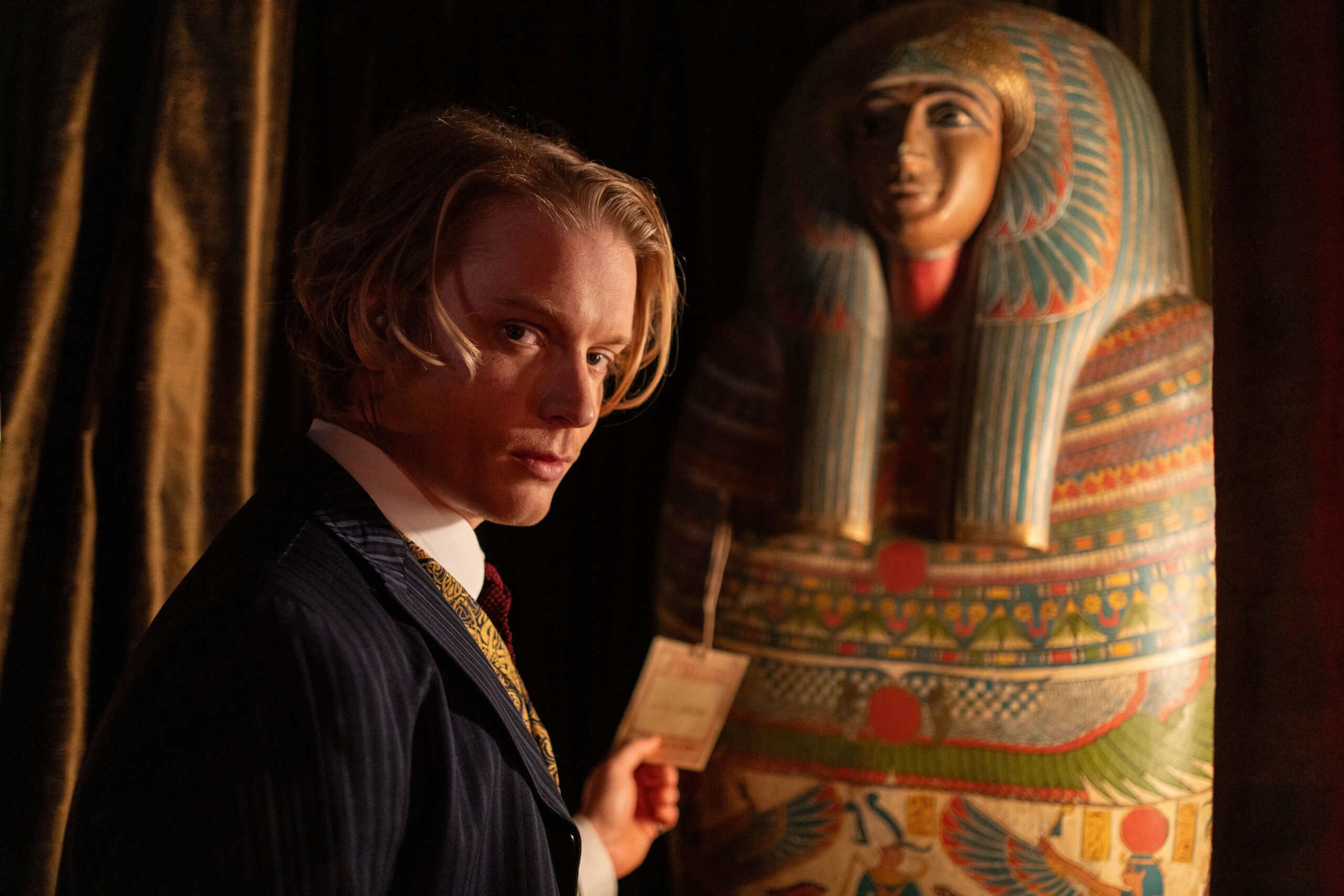 Freddie Fox in A Ghost Story for Christmas: Lot No. 249