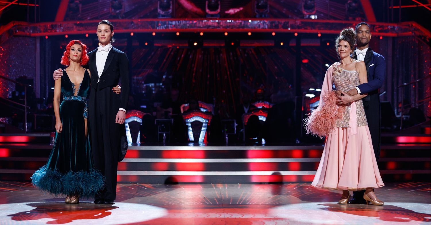 Bobby and Dianne and Annabel and Johannes in the bottom two of Strictly